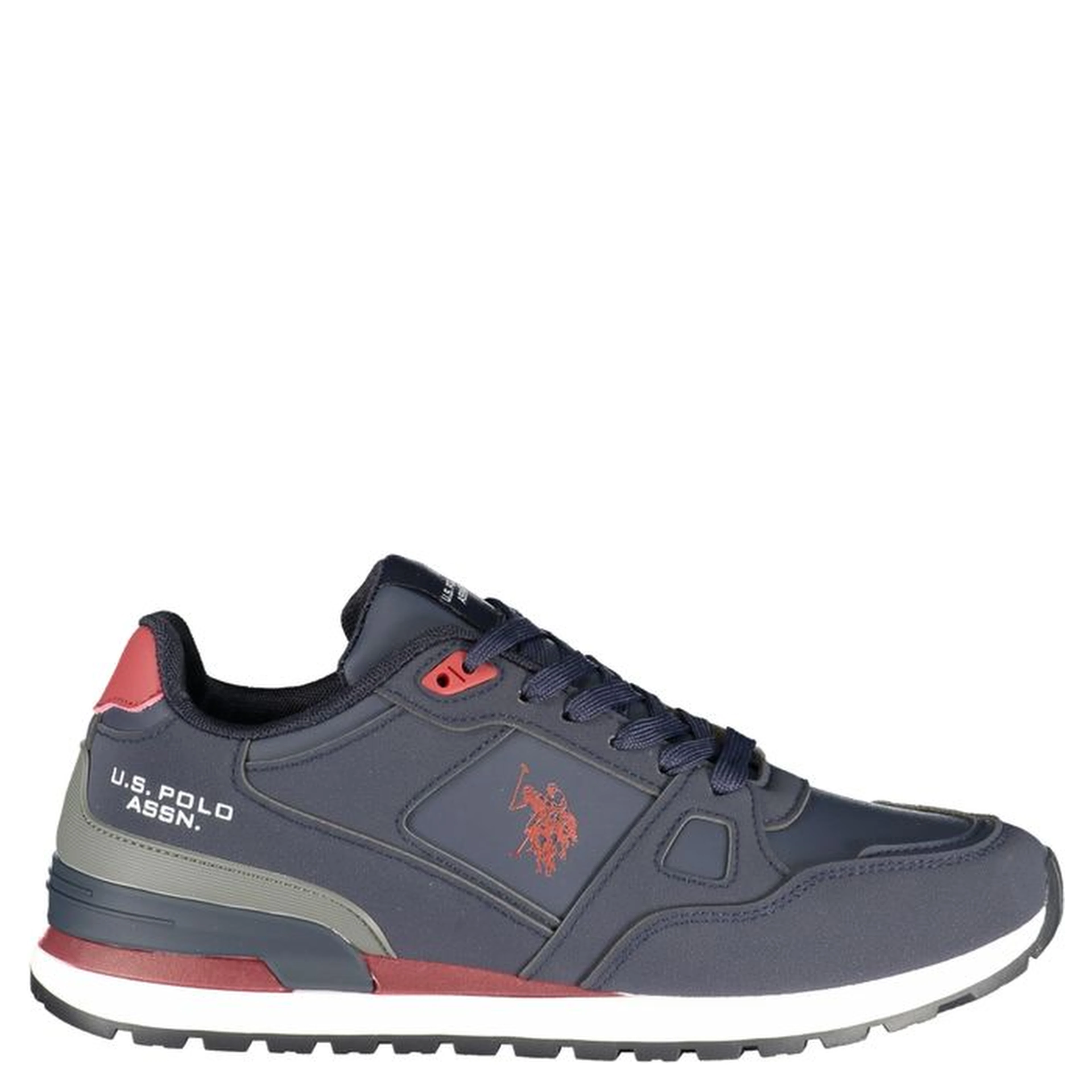 Blue Polyurethane Men's Sneaker