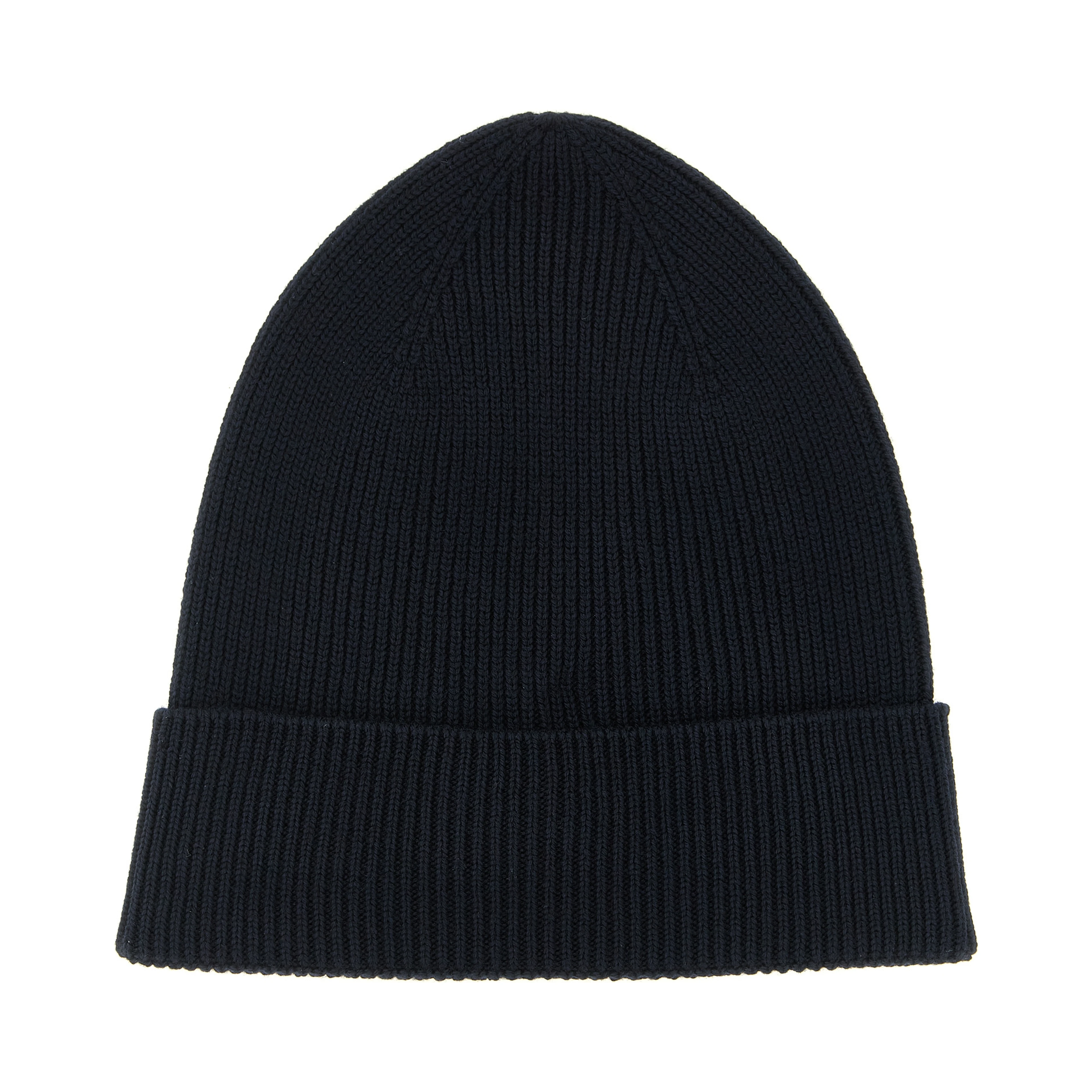 Blue Virgin Wool Beanie