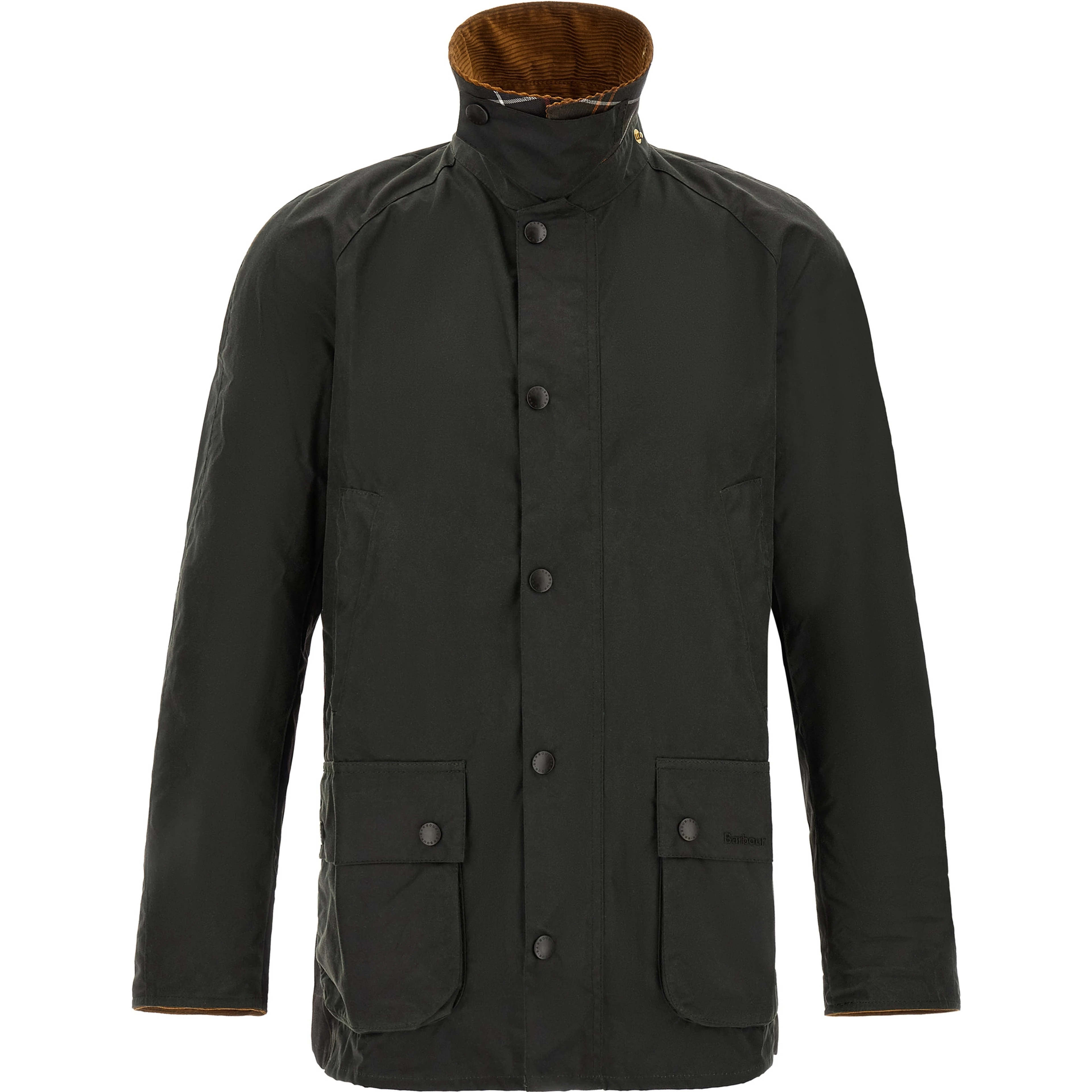 Bicolor Cotton Shell Jacket