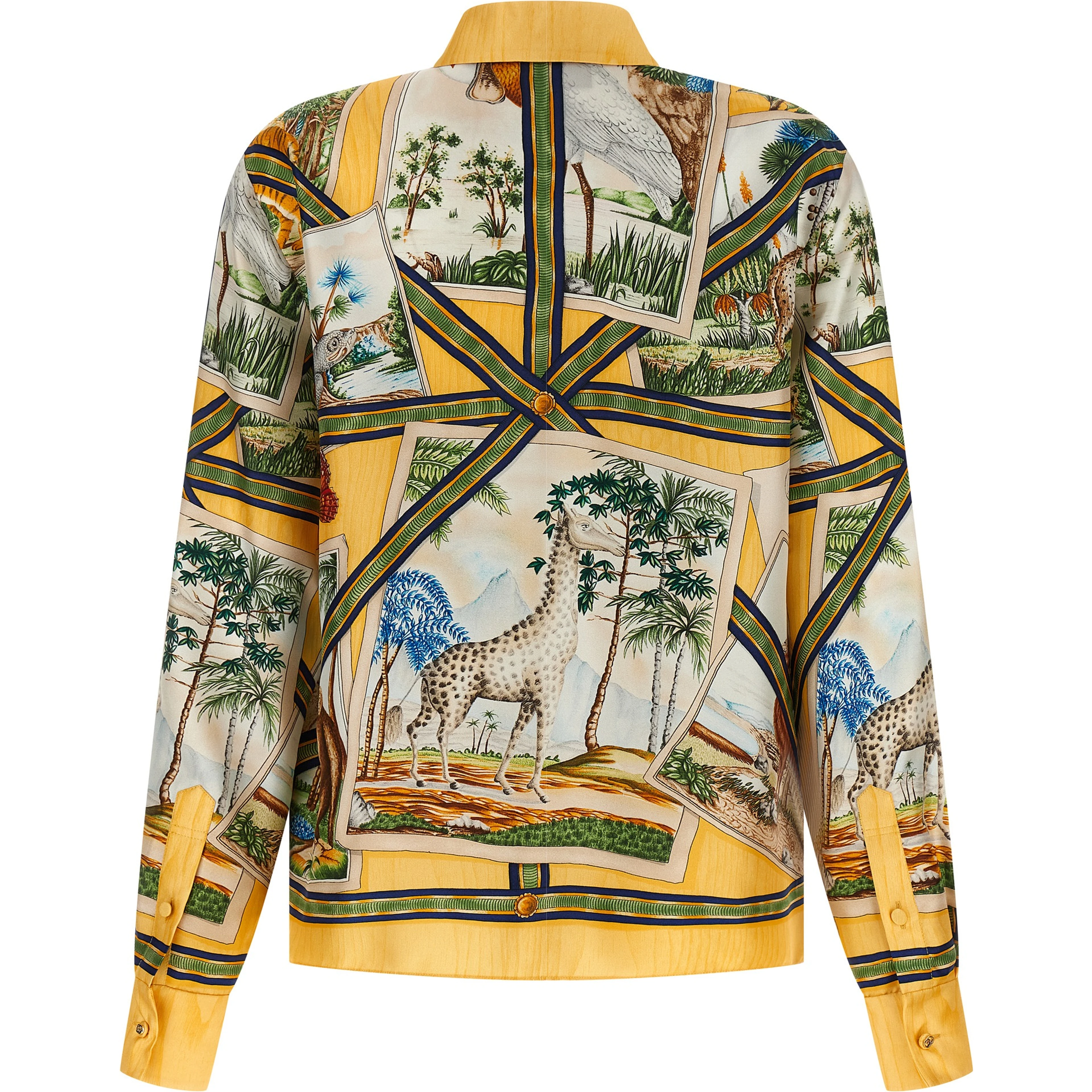 Multicolor Silk Blouse