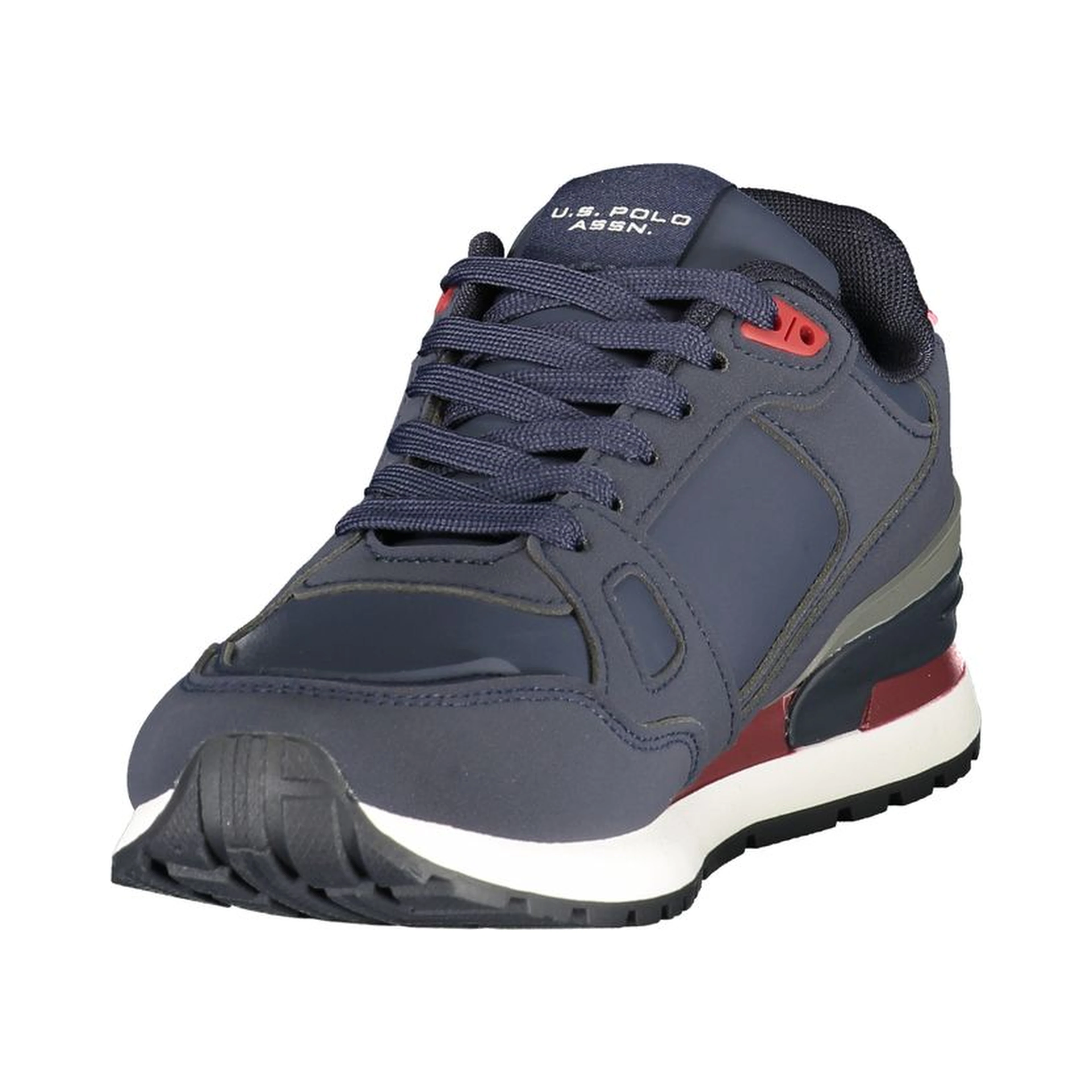 Blue Polyurethane Men's Sneaker