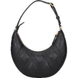 Black Leather Shoulder Bag