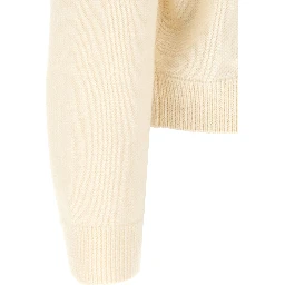 White Wool Cardigan
