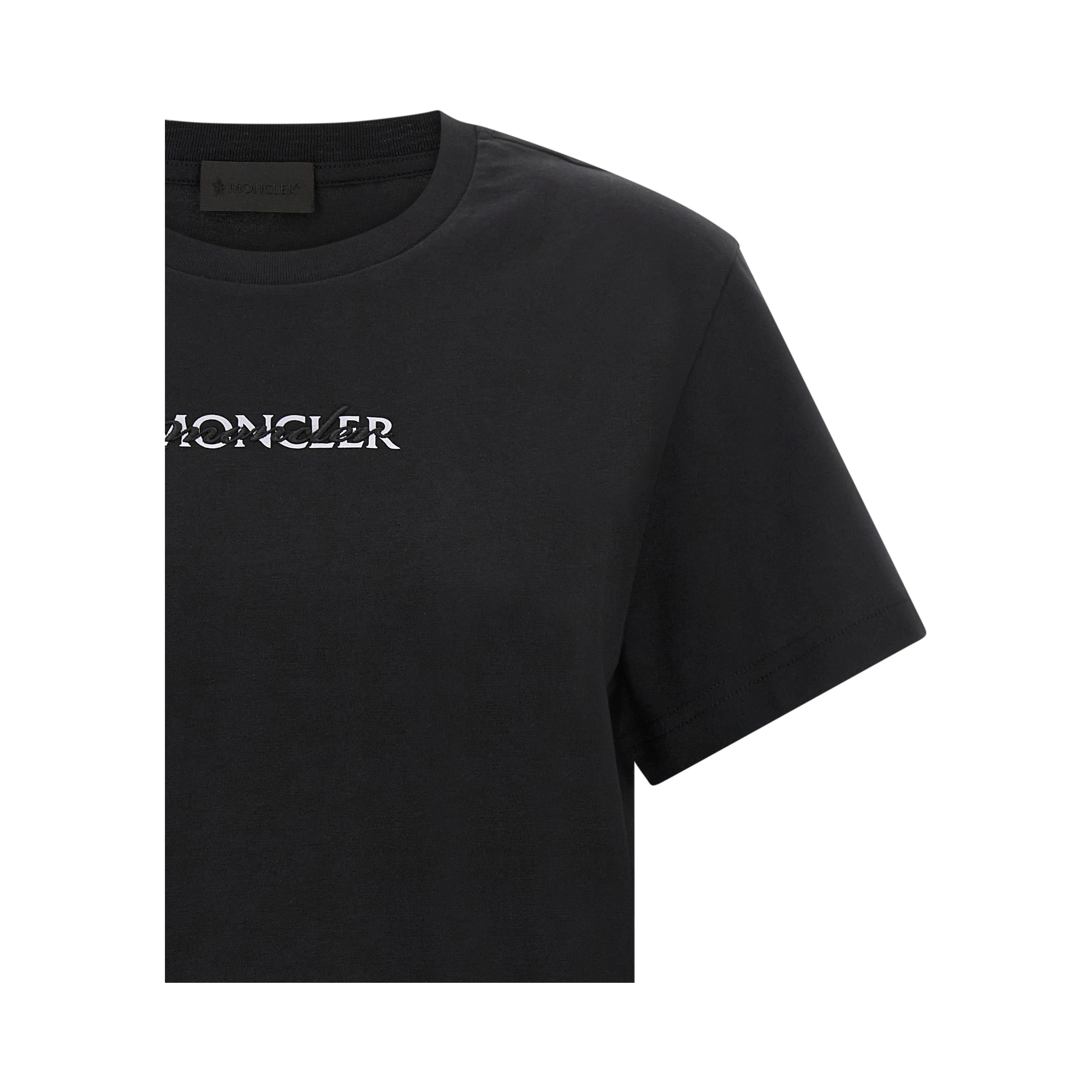 Black Cotton T-Shirt