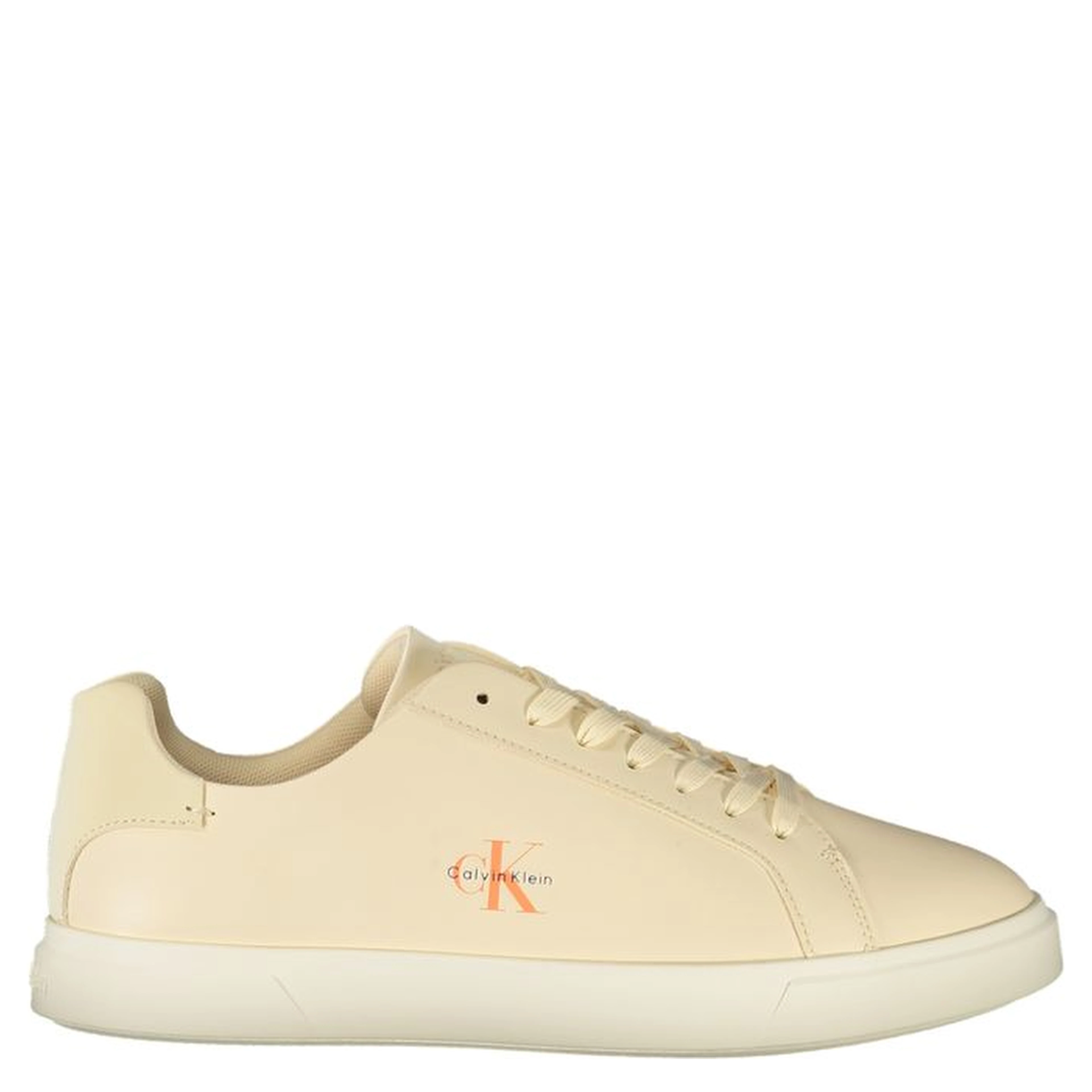 Beige Polyurethane Women's Sneaker