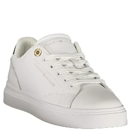 Bianco Polyurethane Women's Sneaker