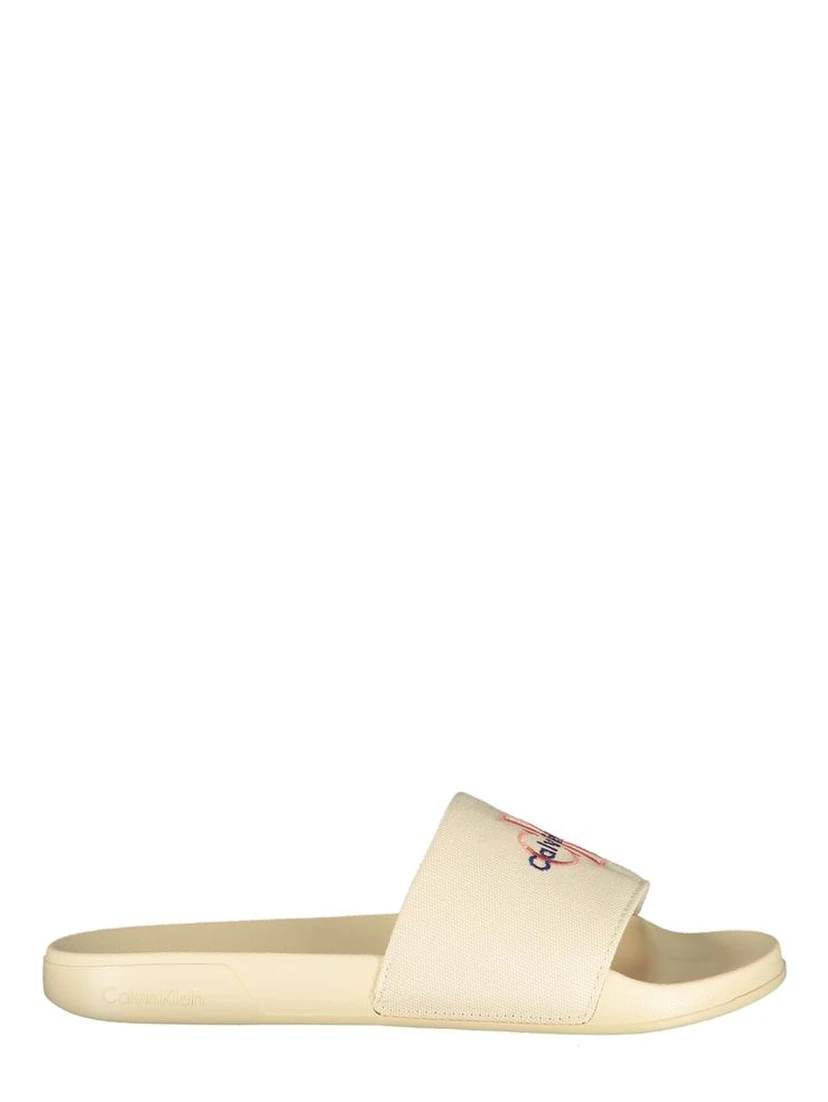 Beige Polyester Women Shoe