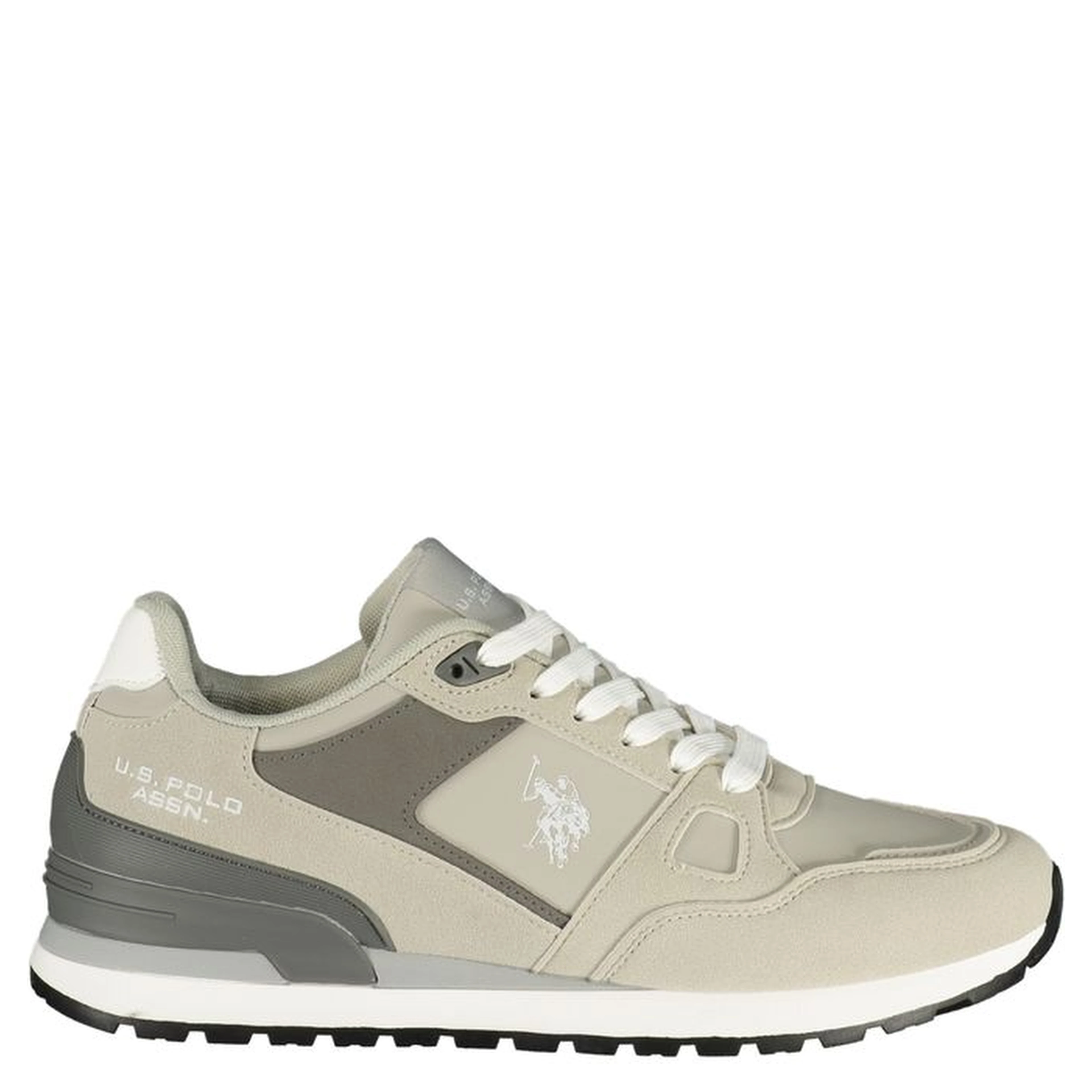 Grey Polyurethane Men's Sneaker
