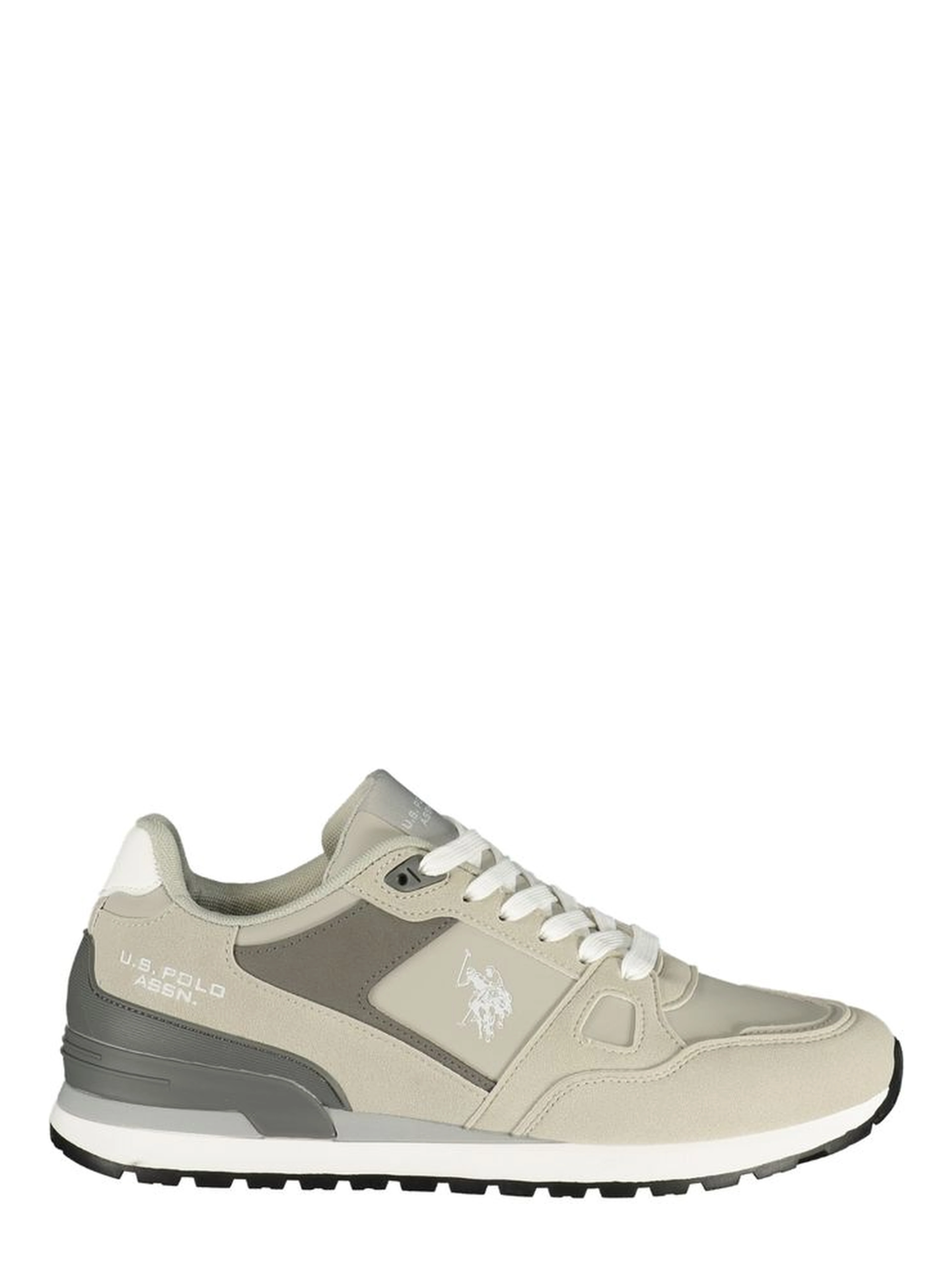 Grey Polyurethane Men's Sneaker