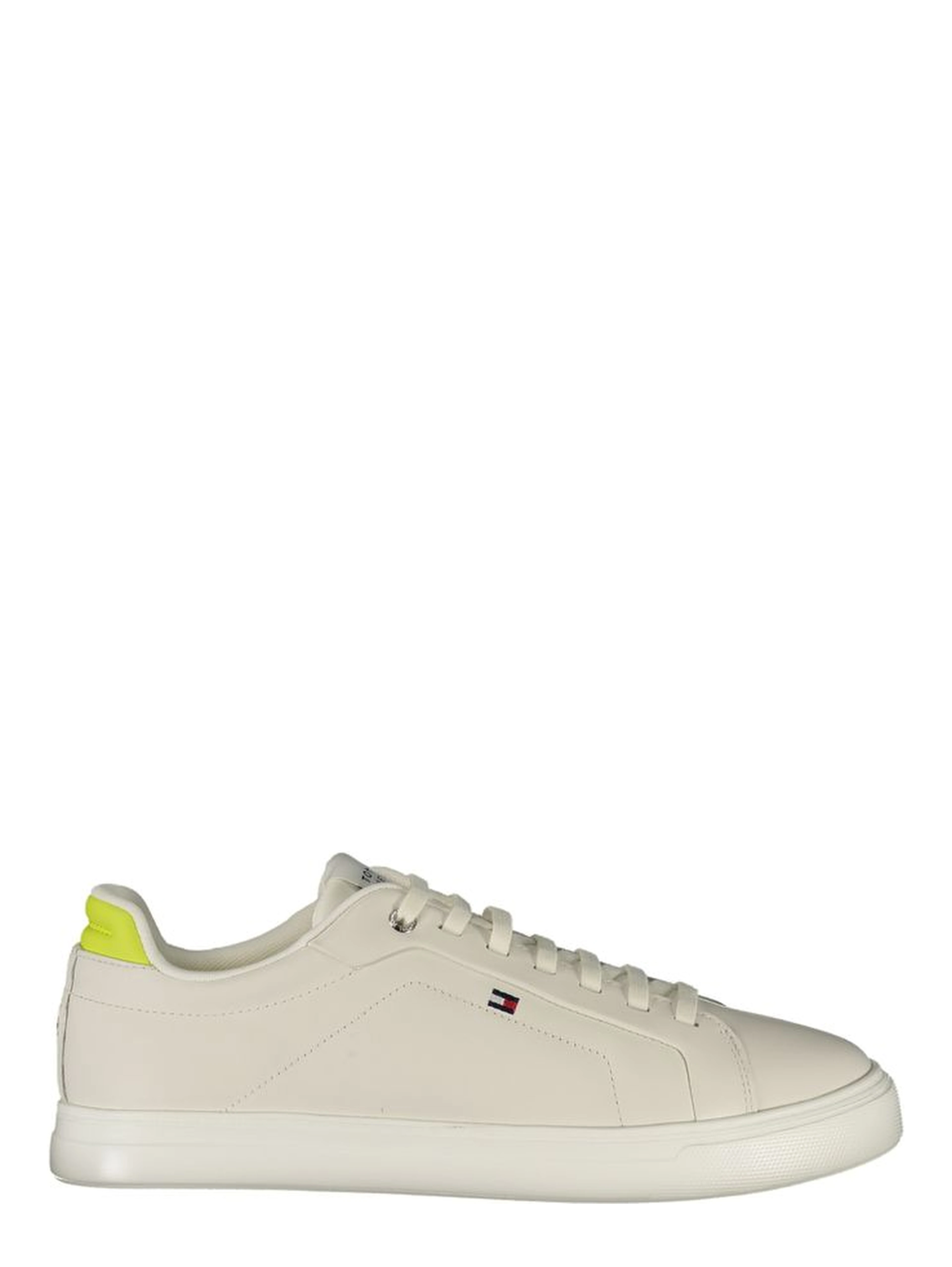 Bianco Poliuretano Uomo Sneaker