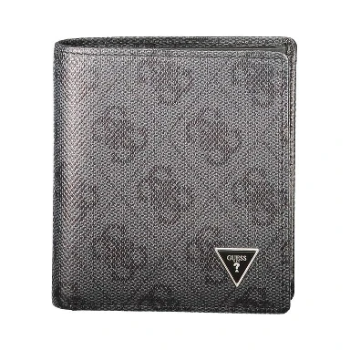 Black Leather Men's Wallet