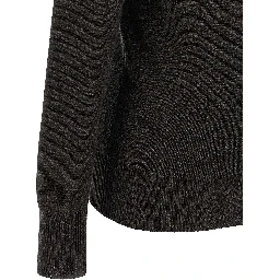 Brown Wool Cardigan