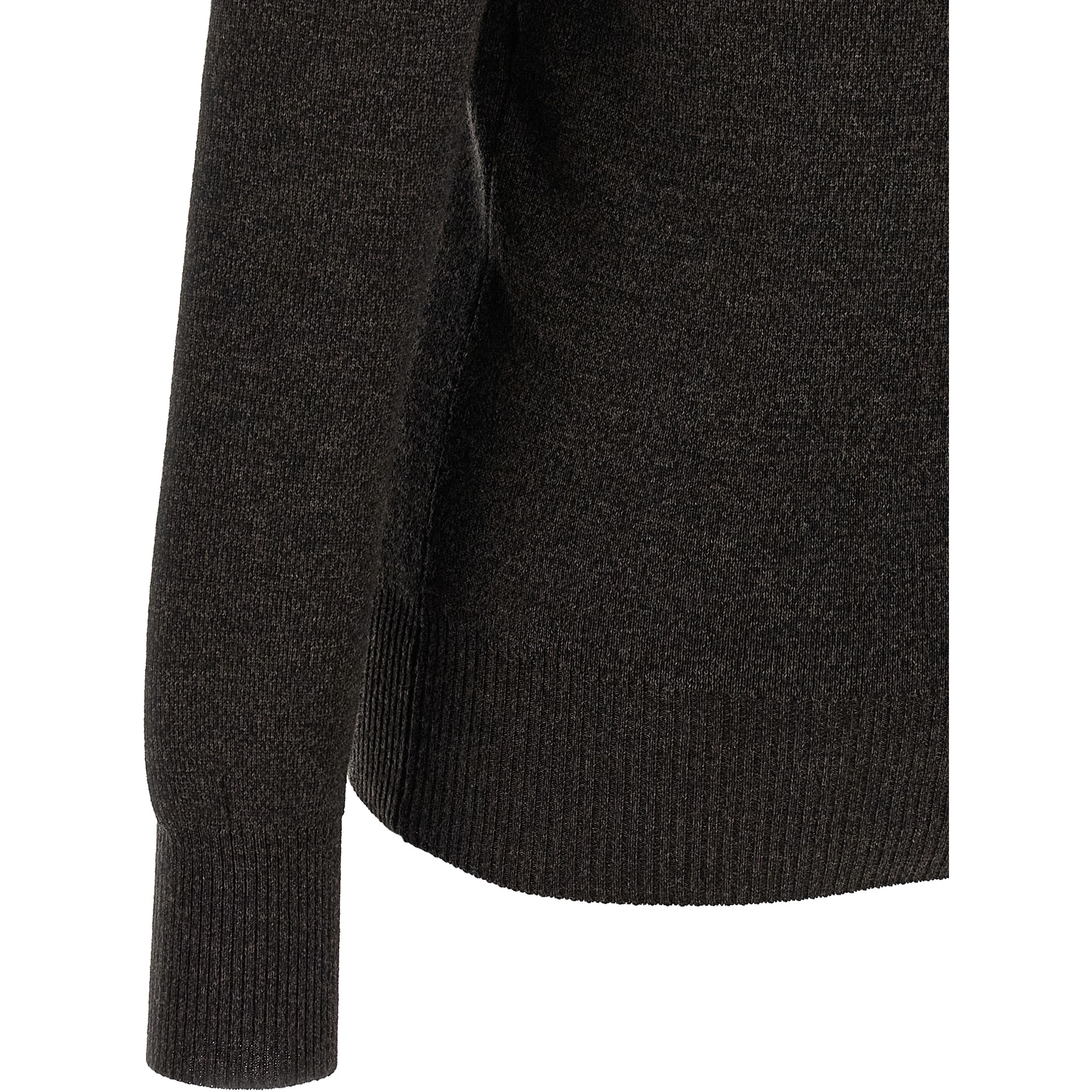 Brown Wool Cardigan