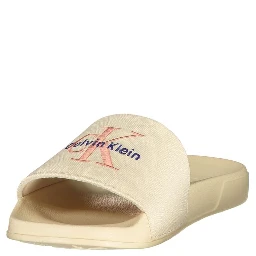 Beige Polyester Women Shoe