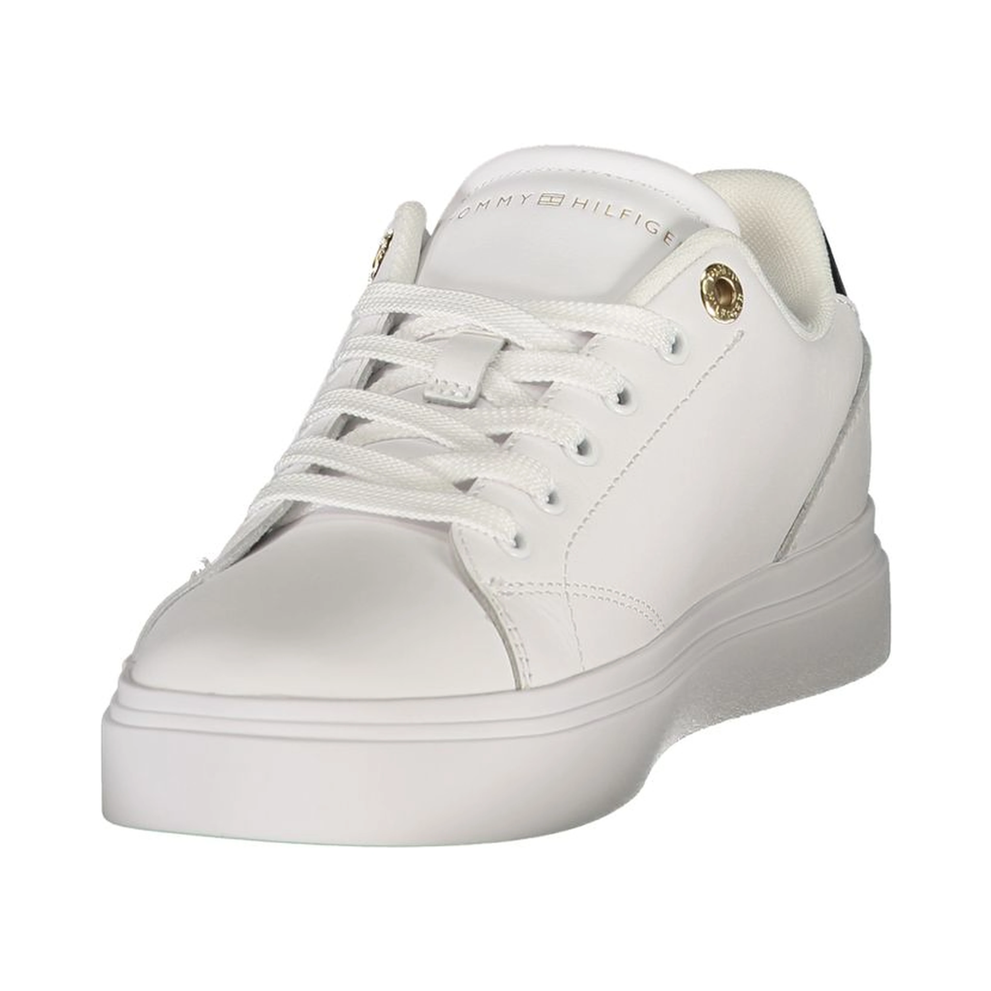 Bianco Polyurethane Women's Sneaker