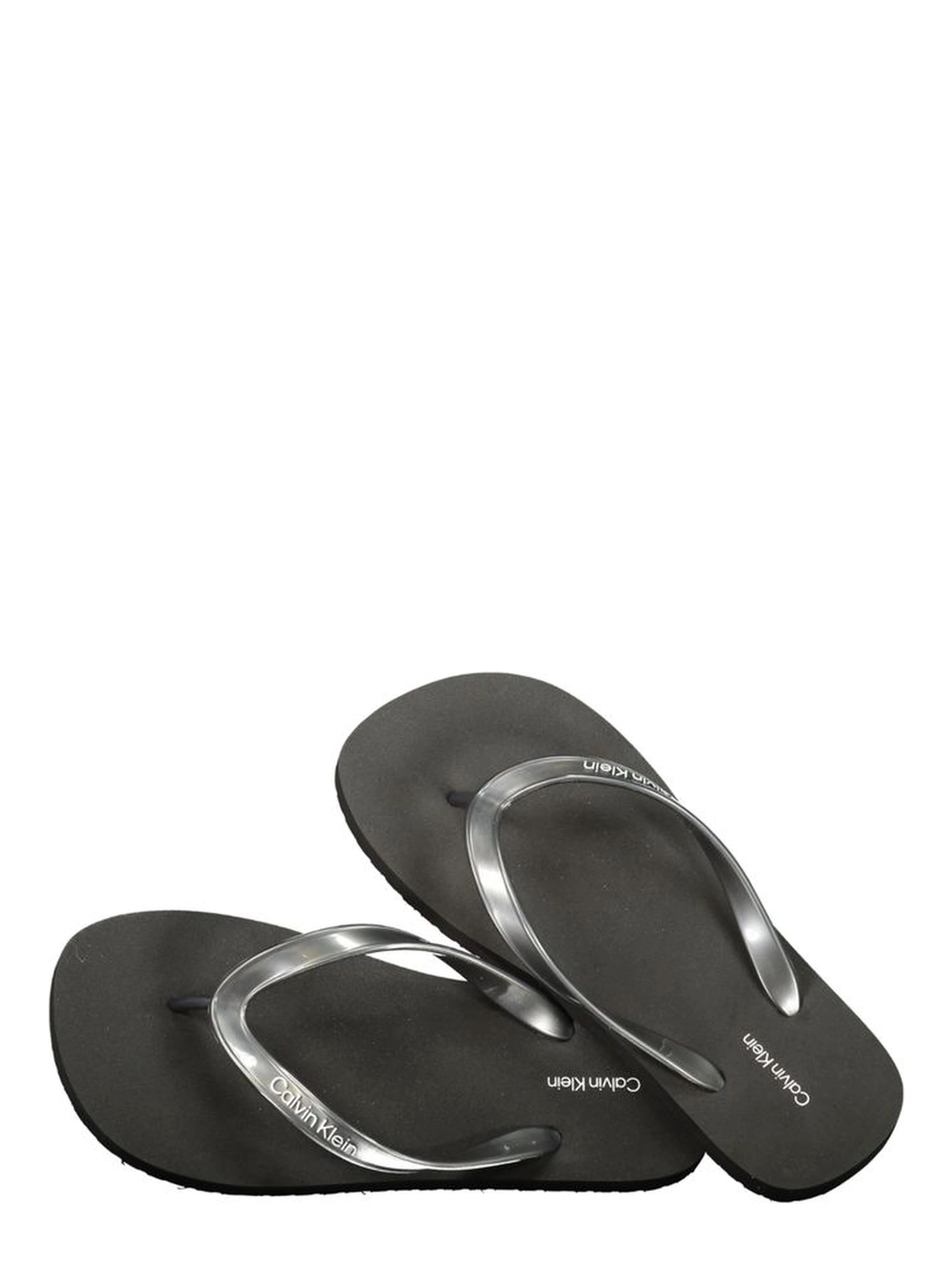Black Polyurethane Women Sandal
