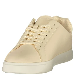 Beige Polyurethane Women's Sneaker