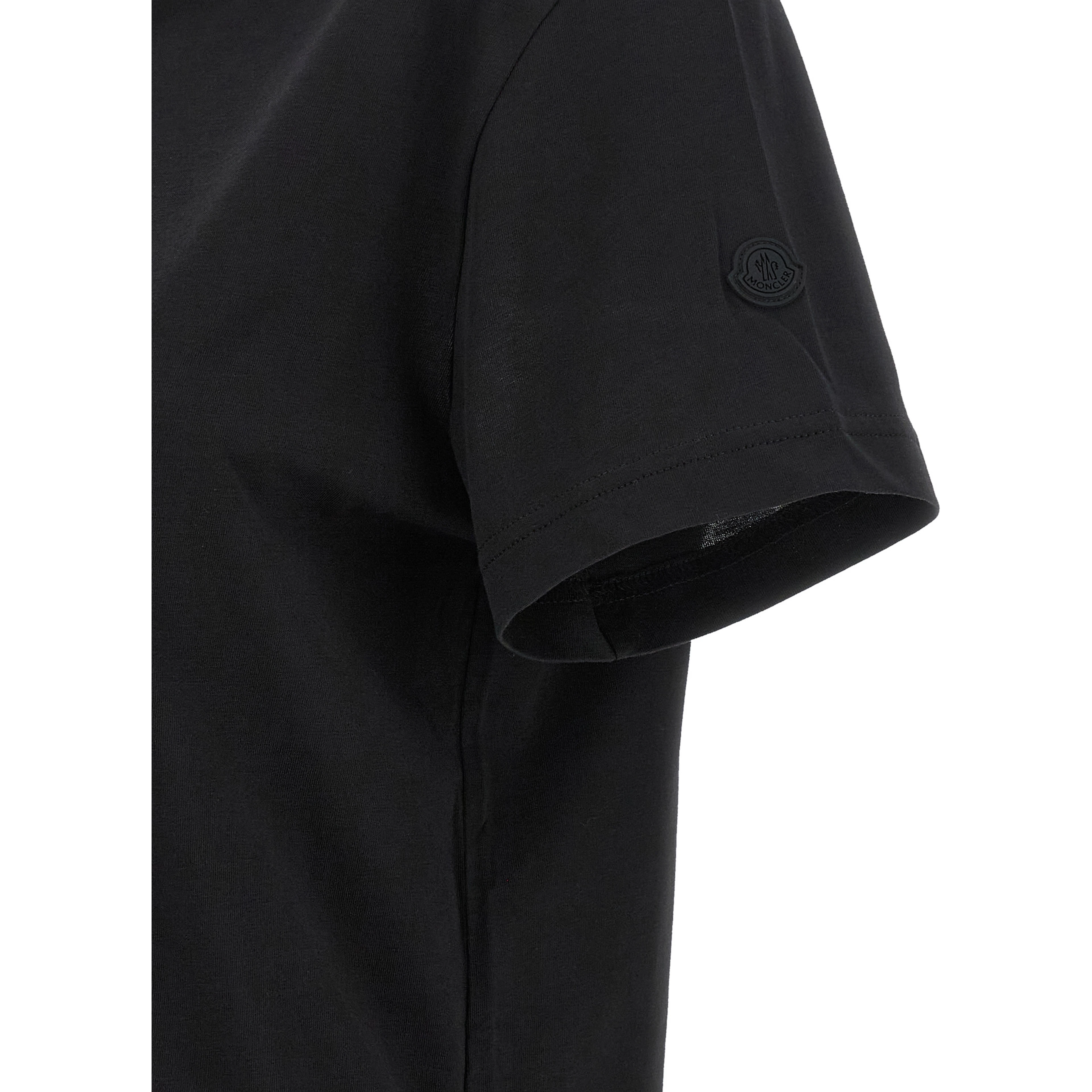 Black Cotton T-Shirt
