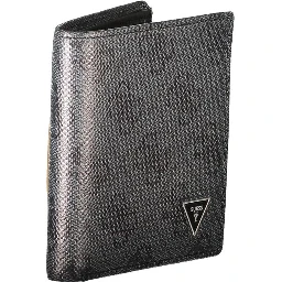 Black Leather Men's Wallet