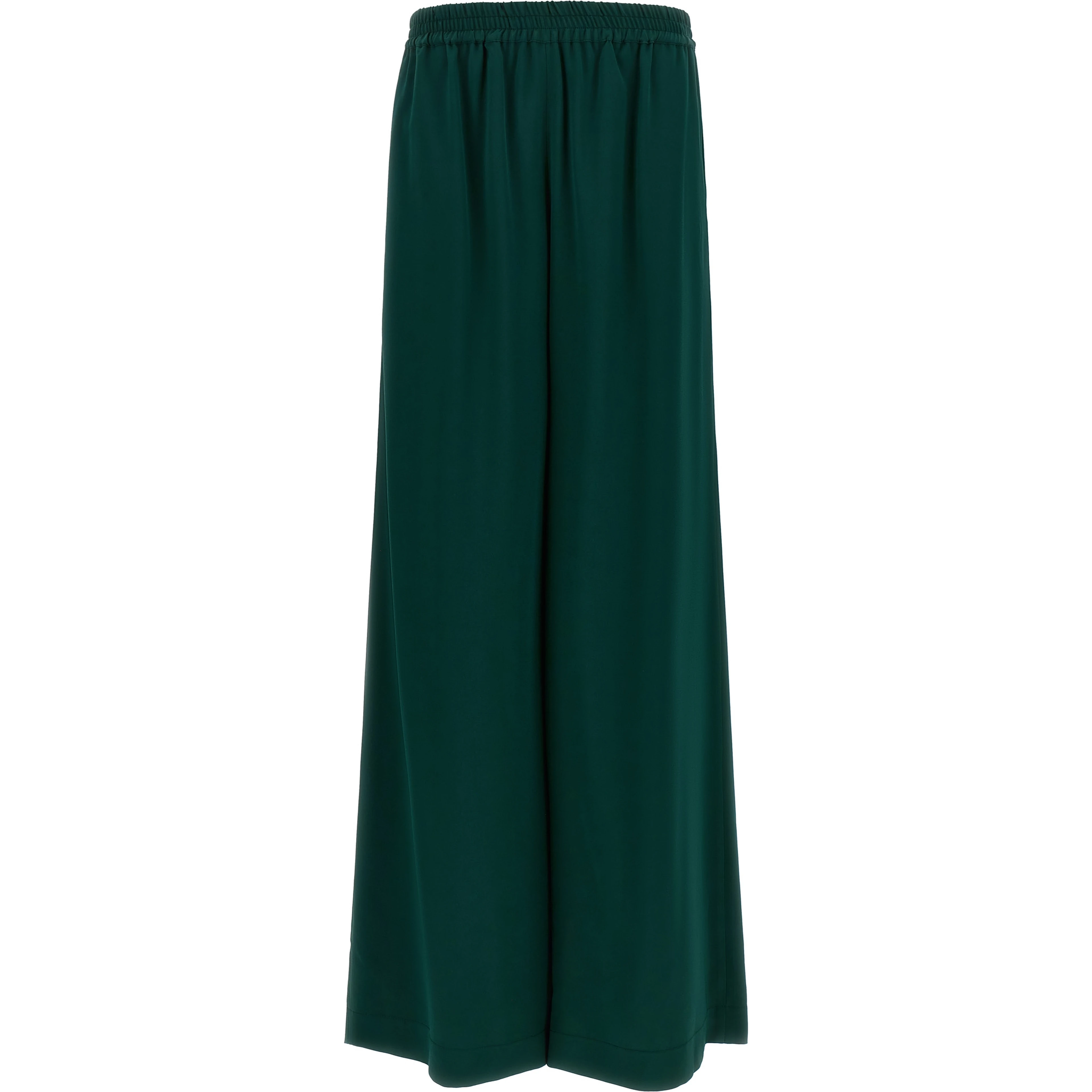 Bicolor Viscose Casual Pants