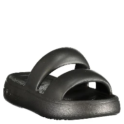 Black Polyurethane Women's Sandal