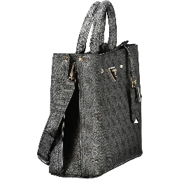 Nero Poliuretano Donna Bag