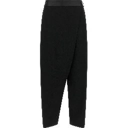 Black Triacetate Dress Pants