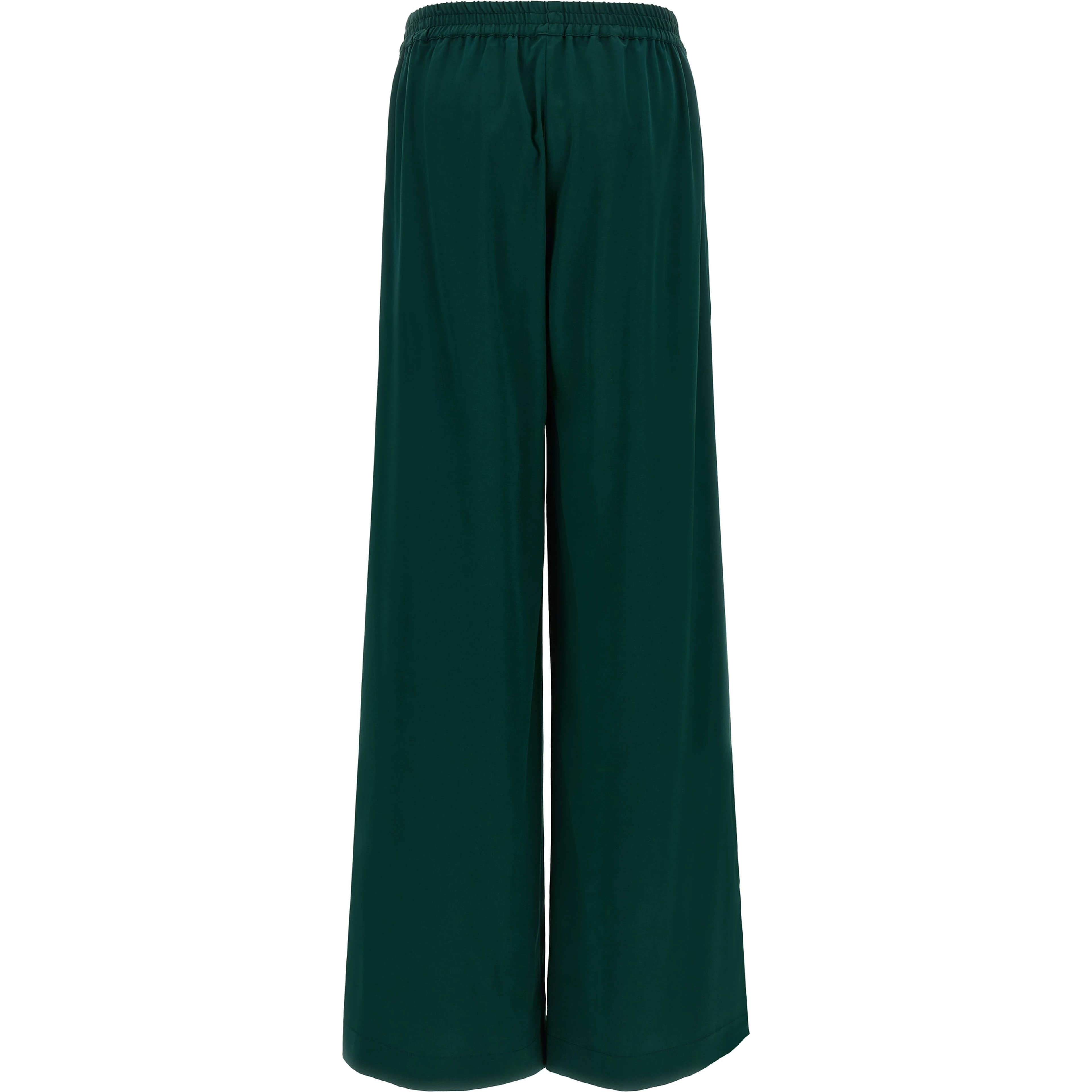 Bicolor Viscose Casual Pants