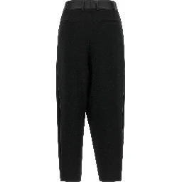 Black Triacetate Dress Pants