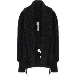 Black Marabou Cardigan