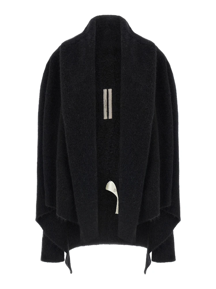 Black Marabou Cardigan
