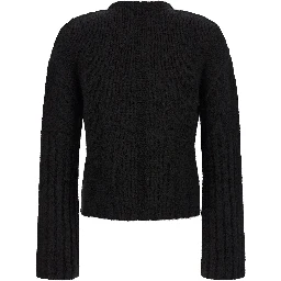 Black Cashmere Cardigan