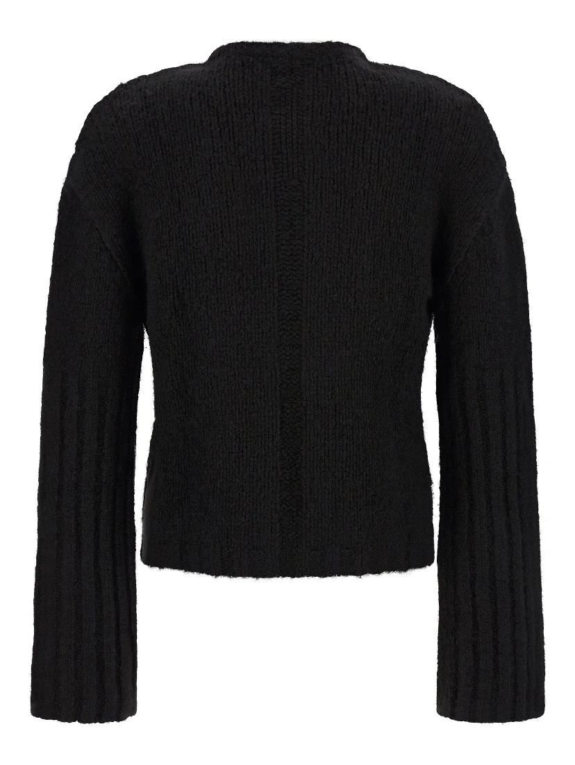 Black Cashmere Cardigan