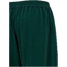 Bicolor Viscose Casual Pants