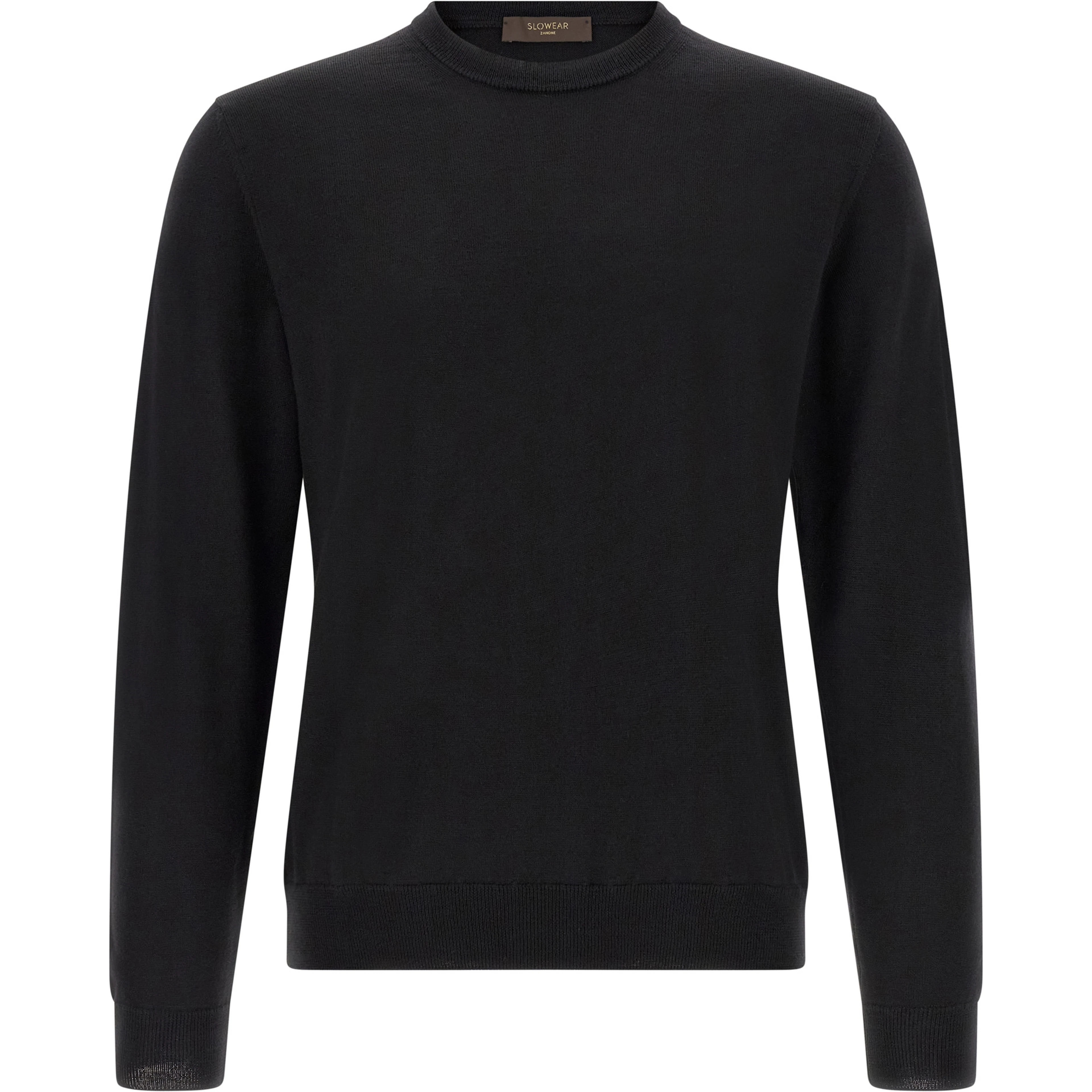 Black Virgin Wool Cardigan
