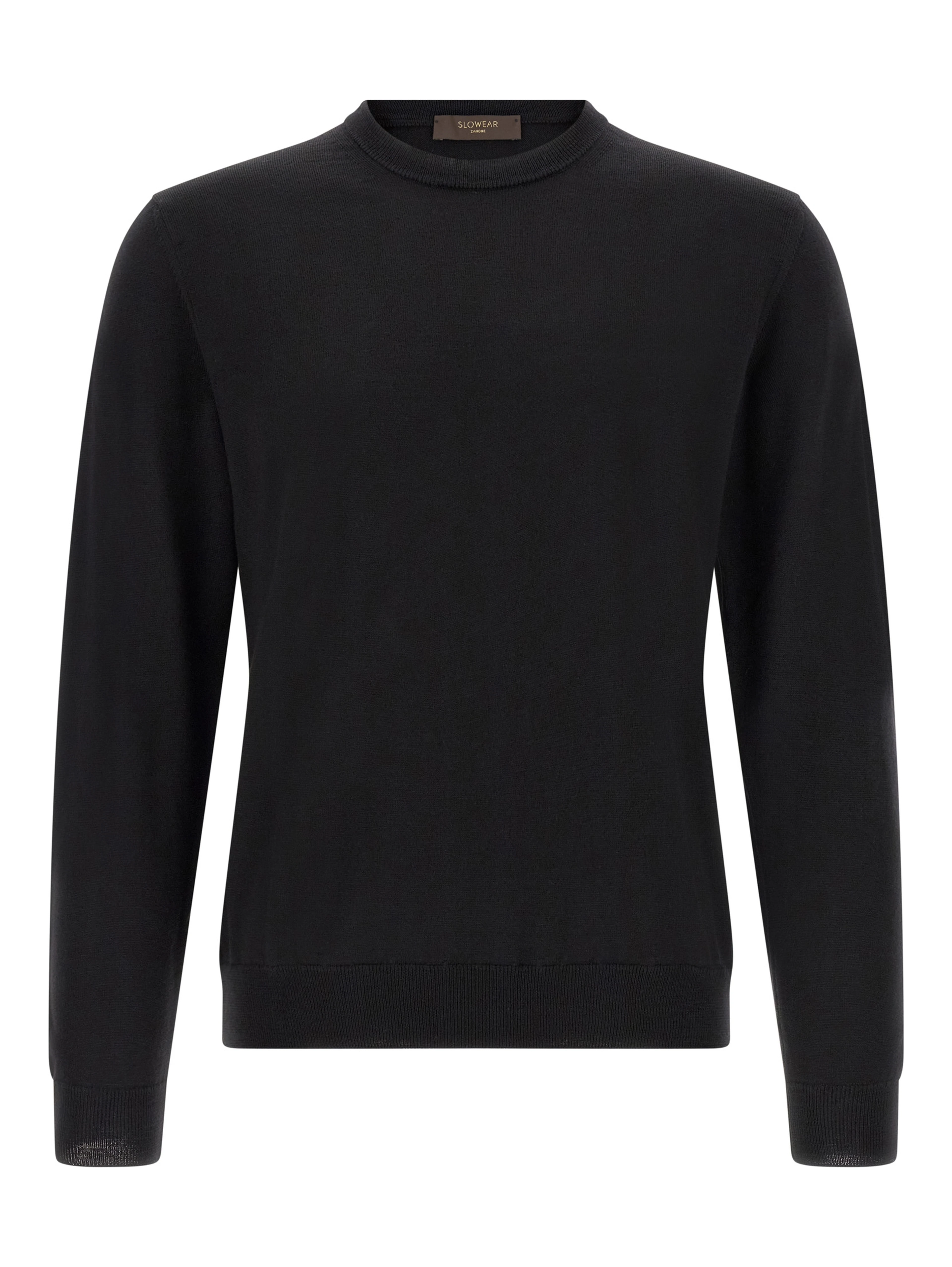 Black Virgin Wool Cardigan