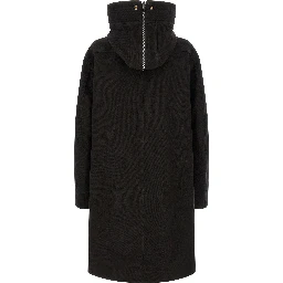 Black Cotton Parka