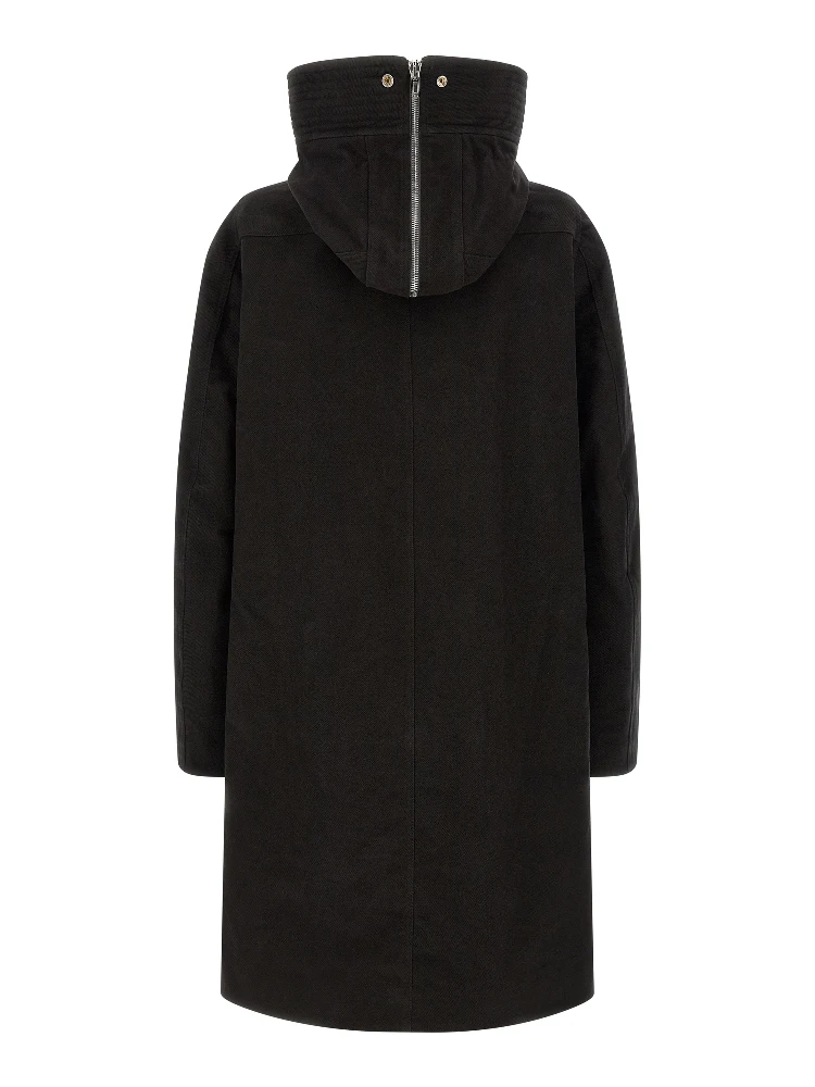 Black Cotton Parka alternative