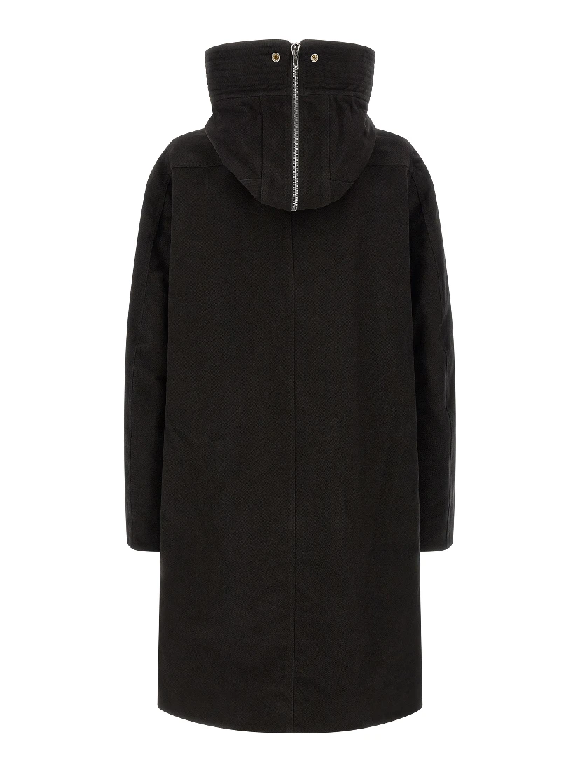 Black Cotton Parka