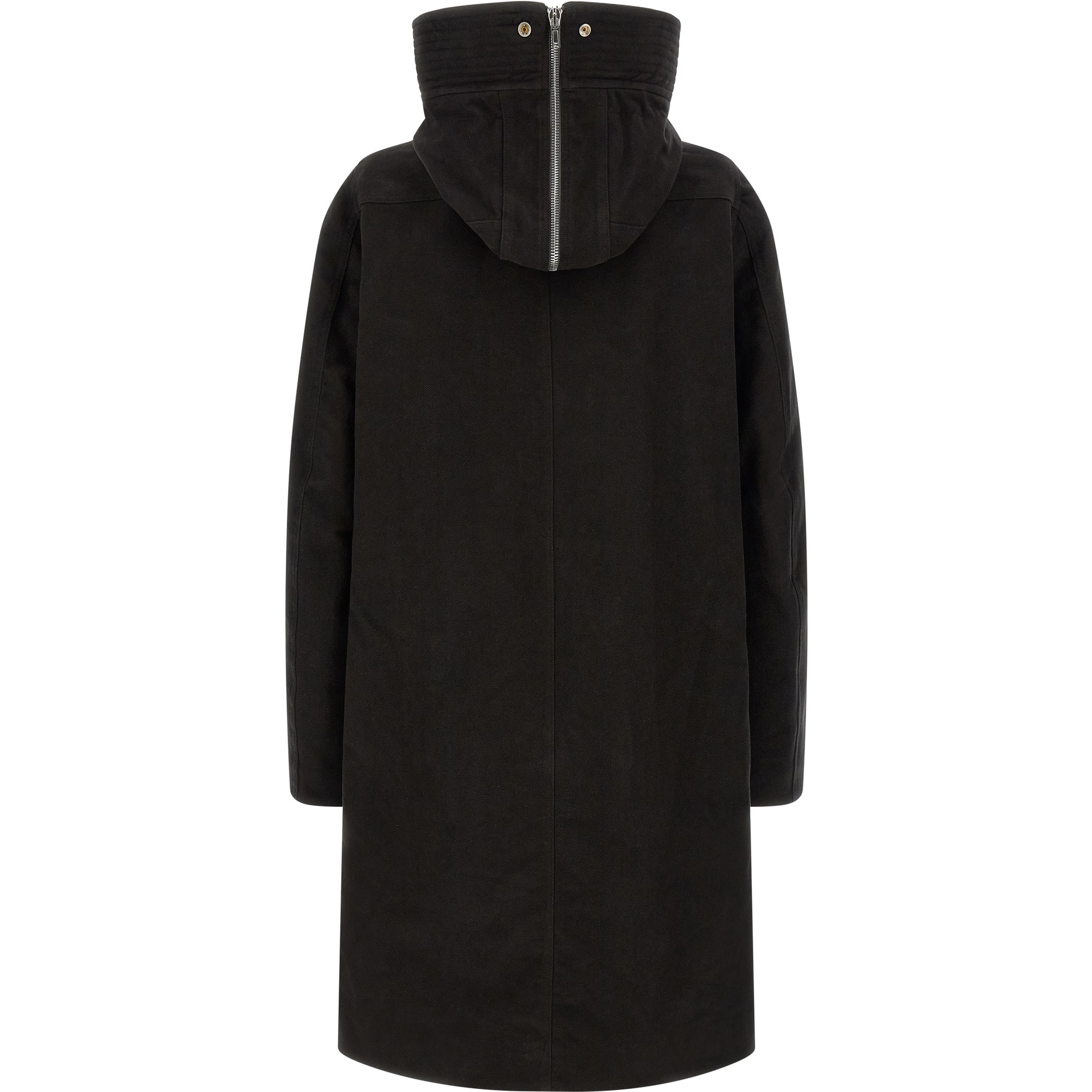 Black Cotton Parka
