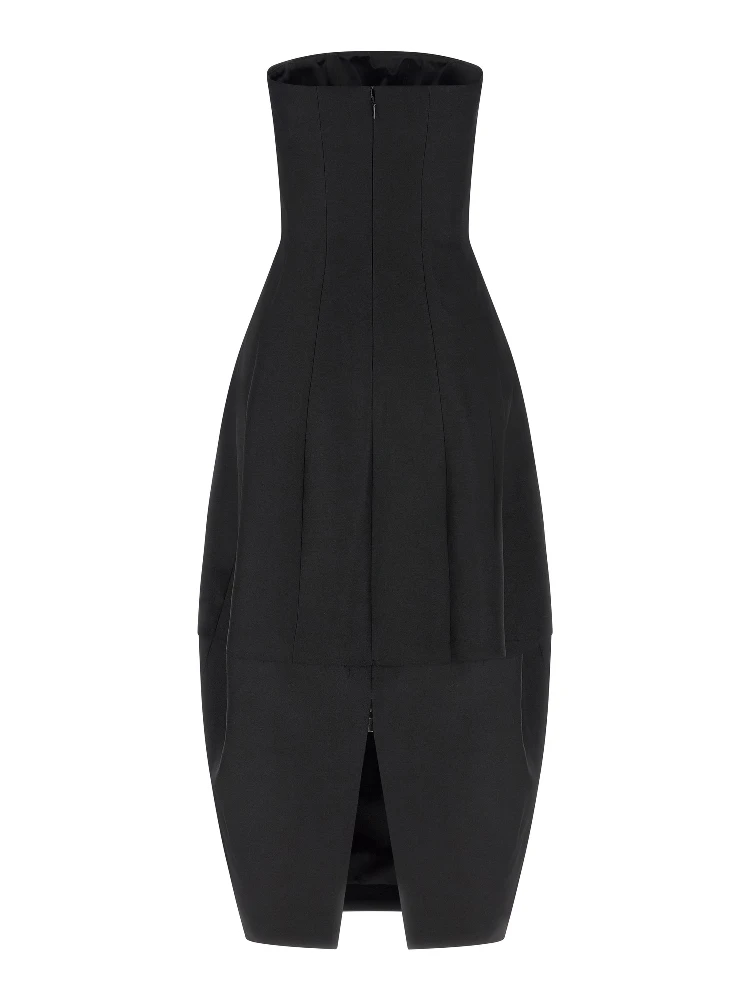Black Wool Long Dress alternative