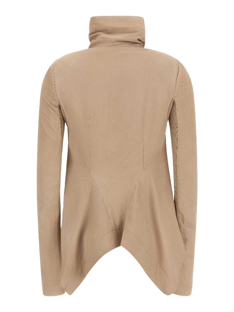 Beige Lamb Leather Leather Jacket alternative