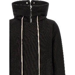 Black Cotton Parka