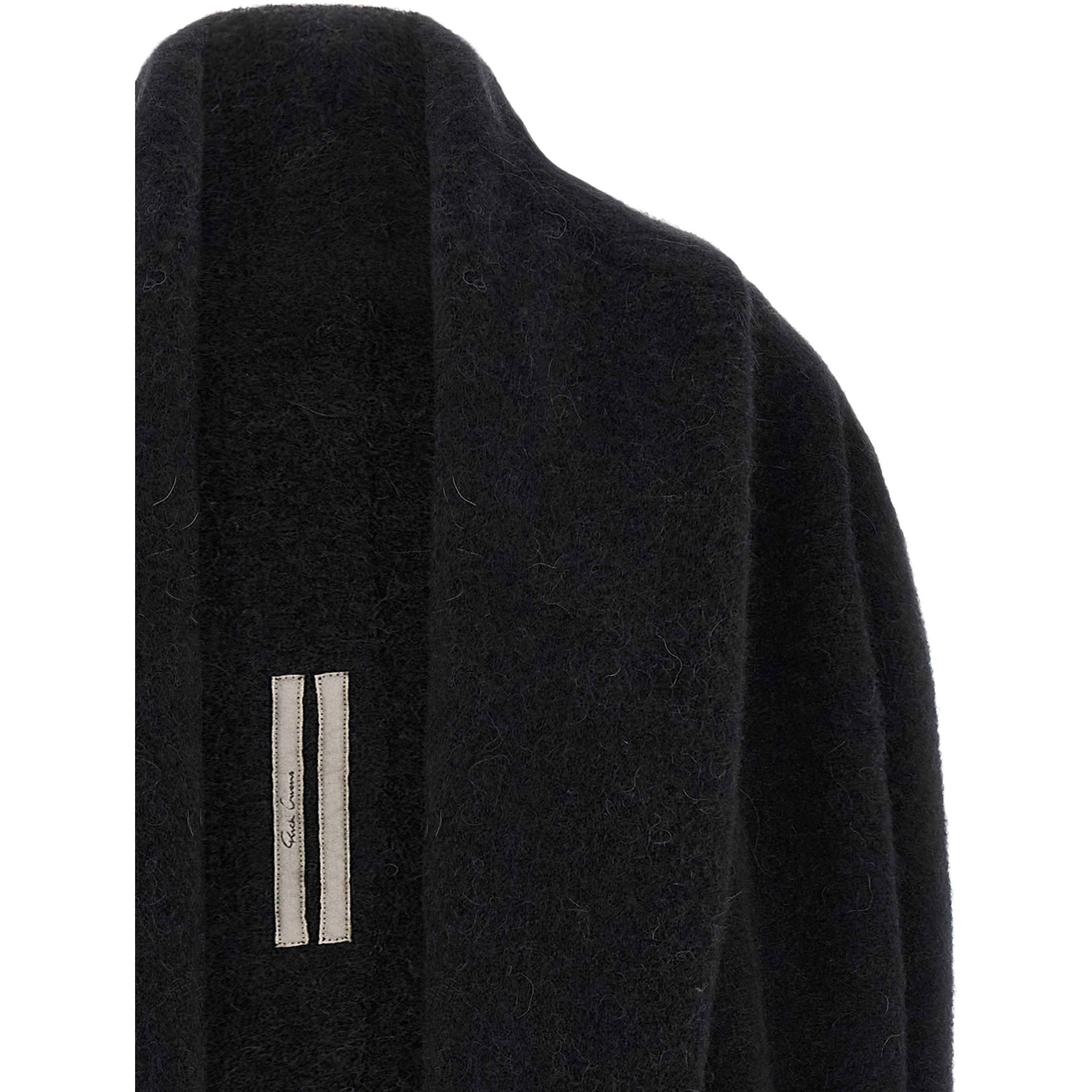 Black Marabou Cardigan