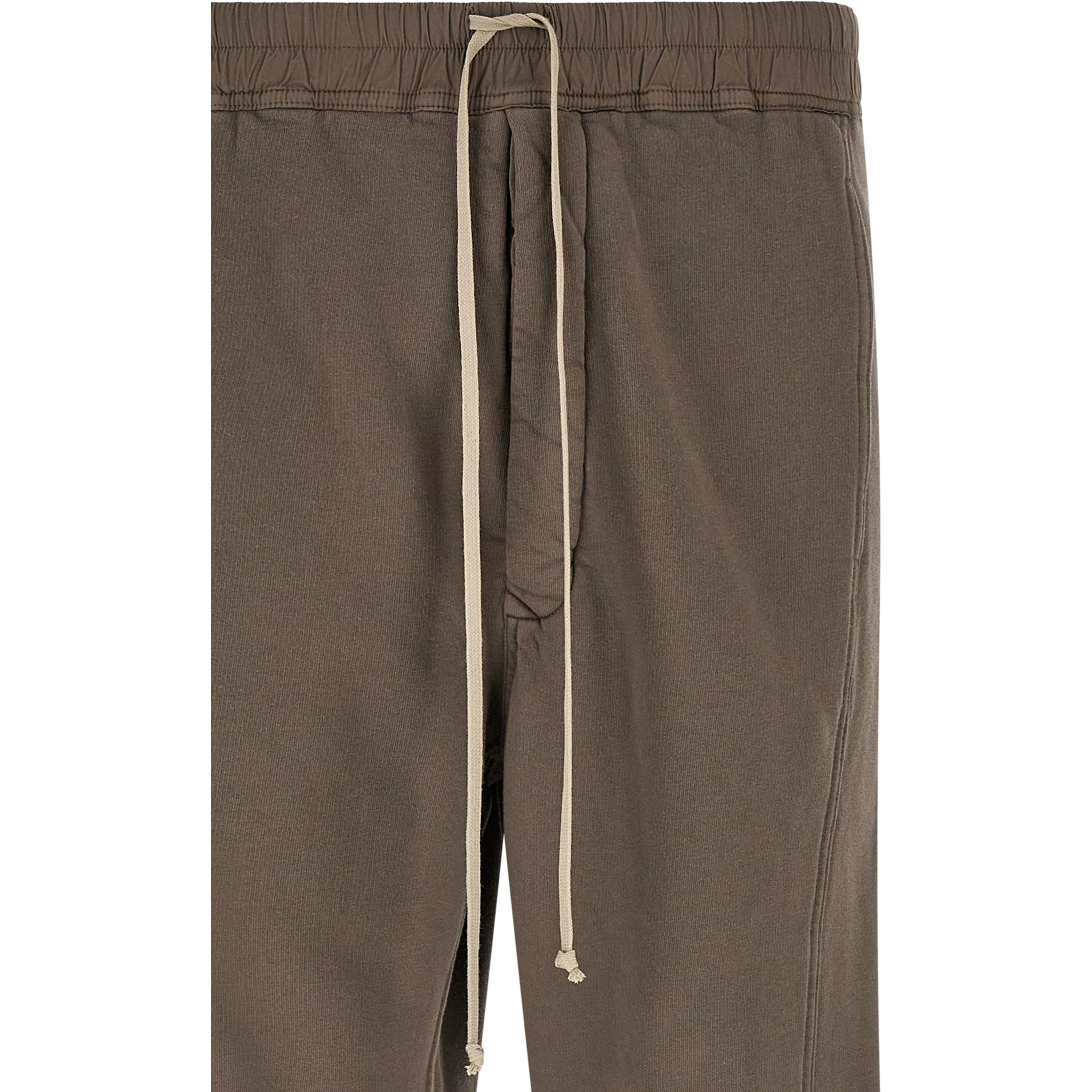 Gray Cotton Flared Pants