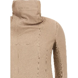 Beige Lamb Leather Leather Jacket
