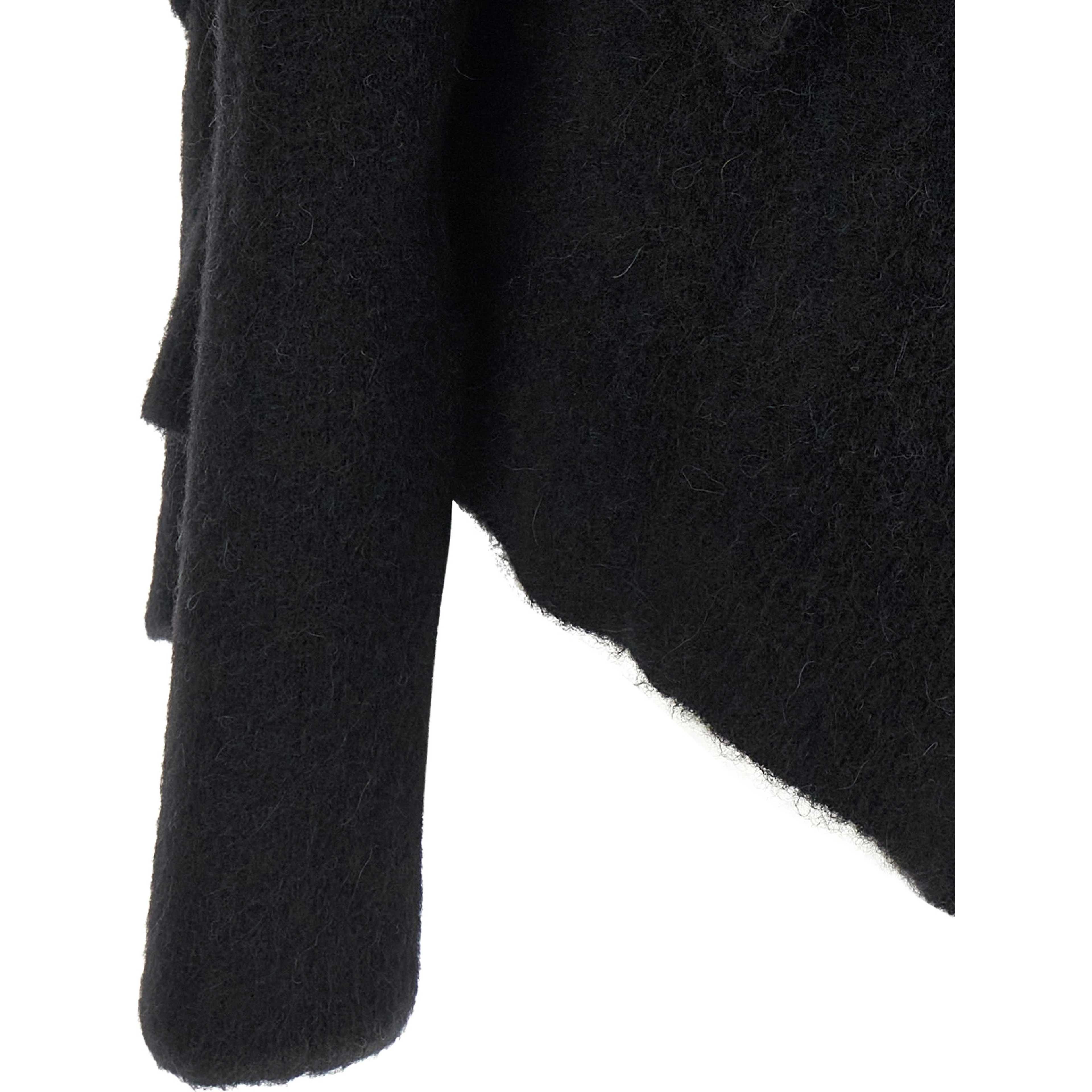 Black Marabou Cardigan