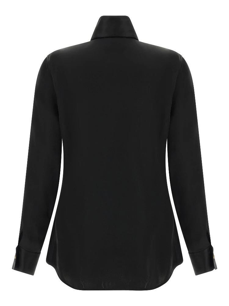 Black Acetate Blouse alternative