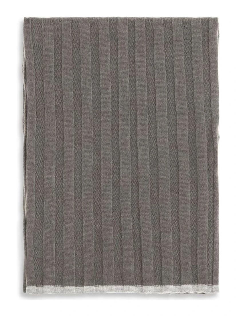 Brown Cashmere Scarf