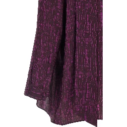 Purple Silk Blouse